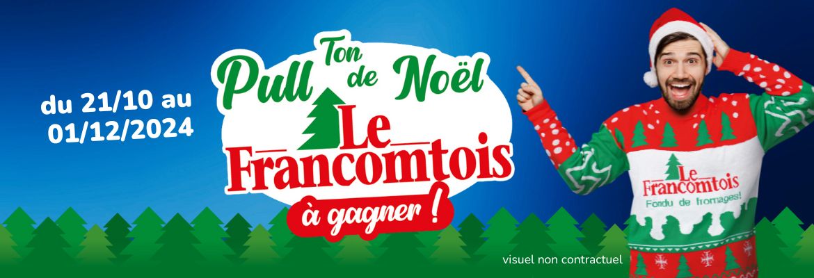 JEU REGIONAL - TON PULL DE NOEL LE FRANCOMTOIS 2024